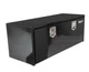 Buyers Products 1702115, 18x18x60" Black Steel Truck Box, Paddle Latch