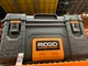 RIDGID CANADA Pro 22-inch Tool Box in Black