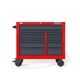 PROTO JSTV4239RD14RG Rolling Tool Cabinet, Red,Heavy Duty 60FF95
