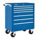 Kennedy 297Xbl Rolling Tool Cabinet, 7 Drawer, Blue, 29 In W