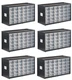 Stanley STST40730 Parts Bin Container System Stackable 30-Drawer - Pack of 6