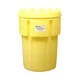 Enpac 1040-Ye Open Head Salvage Drum, Polyethylene, 103 Gal, Unlined, Yellow