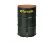 TORNADO 95944 Vacuum Drum,Open Head,55 gal,Steel,Black 35PG55