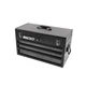 Boxo USA Heavy-Duty 3-Drawer Steel Tool Box - Portable Hand Carry Toolbox Organi