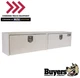 Buyers Products 1702840, 16x13x72" White Steel Topsider Truck Box