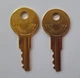 CH501 - CH550  Replacement 2-NEW KEYS FOR TOOL BOX KEY Codes CH501-CH550