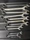 Mac Tools 12 Pcs Metric Combo Set: 6-19MM, Vintage/Made in USA - 10, 14 Missing