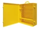 Durham 534AV-50 Wall Mount Spill Control Box, Yellow