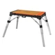 Disston 30146A OmniTable 4 in 1 Portable Workbench Work Table Dolly Scaffold ...