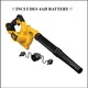 DeWalt 20V MAX Cordless Compact Jobsite Blower 135 MPH w/4AH Battery DCE100B