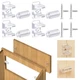 False Cabinet Front Clip Drawer Sink Tip Out Snap Screws 17 Pairs Clear