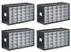 Stanley STST40730 Parts Bin Container System Stackable 30-Drawer - Pack of 4