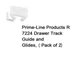 Prime-Line Products R 7224 Drawer Track Guide and Glides,(Pack of 2)