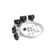DAYTON 33N203 Festoon System Kit,1/4 In Rope,L 20 Ft 33N203