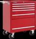Kennedy Manufacturing 295XR, 29"  5-Draw Roller Tool Cabinet, Red, FREE SHIPPING