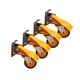 Bora PM 950 Heavy Duty Locking Caster Set 620 lbs Capacity 360 Degree Swivel