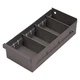 Durham Mfg 036-95 Plastic Divider, Gray, 3 1/4 In H, 12 Pk