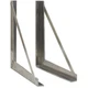 BUYERS PRODUCTS 1701030 Mounting Bracket,18 in. L,Aluminum,Silvr 6RHU3