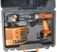 RIDGID 12 Volt 3/8" Drill Driver Case Charger Case R82001, 130252002, 140276001