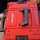 Craftsman System Suitcase Tool Box CMST17830 Plastic Lockable Handle Red Black
