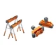 Bora Portamate Speedhorse Xt Sawhorse Pair Pm-4550Torange And Bora Track Clamps