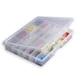 Plano 532430 StowAway Hardware 24-Compartment Organizer - Clear