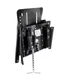 (Brand New) Klein Tools 5167 Black Leather 11 Pockets, 5167