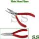 FLAT NOSE JAW PLIERS 4-1/2" WITH V-SPRING JEWELRY MAKING REPAIR TOOL JW-4012