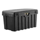 Contico 3725 Pro TuffBin 36 3/4" x 22 3/4" x 20 1/4" 50 Gallon Black Polypropyle