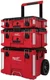 Milwaukee PACKOUT Rolling Tool Box Modular Stackable Storage System Red