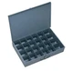 Durham 202-95-IND Gray Cold Rolled Steel Individual Small Scoop Box , 13-3/8 Wid