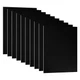 PATIKIL 7x5x1/32inch Anodized Aluminum Sheet, 10Pcs Metal 7x5inch, Black 