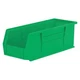 Akro-Mils 30234Green Hang & Stack Storage Bin, Plastic, Green, 5 In H, 5 1/2 In