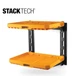 ToughBuilt StackTech 2-Shelf System, Wall Mounted Tool Storage Organizer Shelves