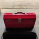 Homak 19-Inch Steel Hip-Roof Portable Tool Box, Tall, Red, RD00119819
