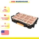 NEW Durable 10-Compartment Small Storage Parts Organizer RIDGID Pro System Gear