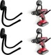Pmsanzay 2 Pack Power Drill Tool Organizer Holder,Magnetic Black 