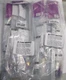 Lot of 10 Prime-Line; R 7125 Drawer Track Repair Kit 22-1/2 in. Steel Track