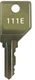 HON 111E File Cabinet, Desk, Cubicle, Mobile Pedestal Replacement Key