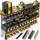 POKIPO 49in Large Power Tool Organizer Wall Mount 4 Layer Heavy Duty
