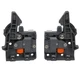 Pair of DTC Undermount Drawer Slide Plastic Front Locking Device Left and Right