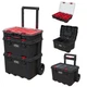Keter StacknRoll Modular Tools Organizer for Garage Storage and DIY, 3 Piece ...