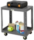 Durham MTMA243028-1K95, Adjustable Mobile Machine Table, 24" x 30" x 21/27"
