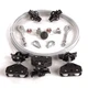 Dayton 33N207 Festoon System Kit, 1/4 In Rope, L 20 Ft