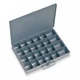 Steel, Compartment Drawer, 9 7/8 in D x 2 1/8 in H x 13 5/8 in W