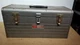 Vintage Sears Craftsman 6512 20&rdquo; Gray Metal Tool Box w/ Tray Mechanics
