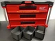 (3-Pack) 3D Storage Bins for Milwaukee PACKOUT 3-Drawer Tool Box (48-22-8443)