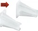 Prime-Line MP7240 Drawer Side Track Back Brackets, Pack of 1