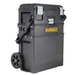 NEW DeWALT Black Utility Rolling Portable Toolbox Cart Chest Tool-Storage-Box