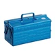 TOYO STEEL ST-350 B Tool Box Blue 2-Tier Cantilever Type Made in Japan